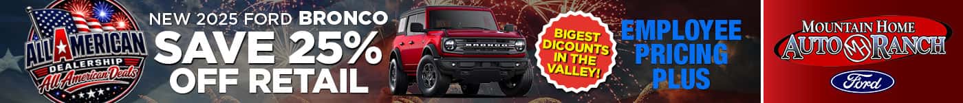 New 2025 Ford Bronco