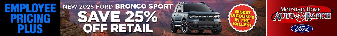 New 2025 Ford Bronco Sport