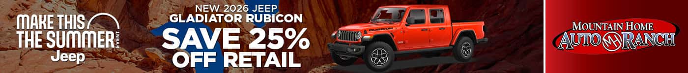 New 2026 Jeep Gladiator Rubicon
