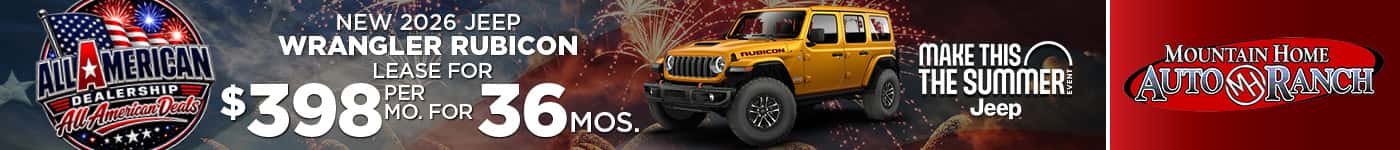 All America Dealership with All American Deals  In Celebration of America’s 250th, Mountain Home is Giving You an Extra $250 for Your Trade-In!