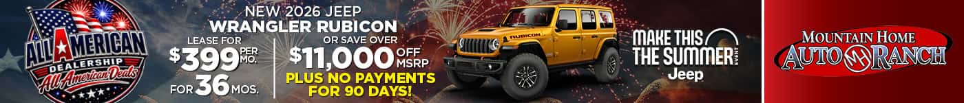 2026 Jeep Wrangler Rubicon