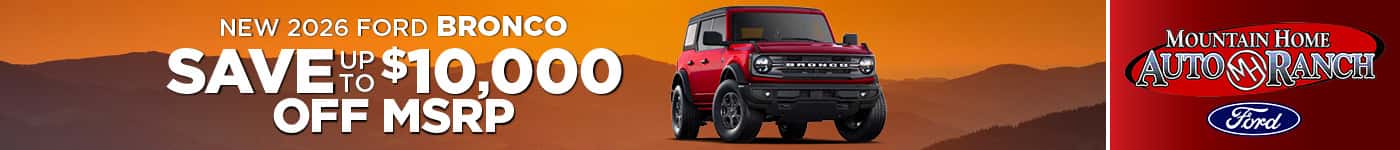 New 2026 Ford Bronco
