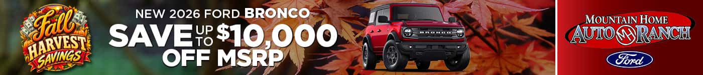 New 2026 Ford Bronco
