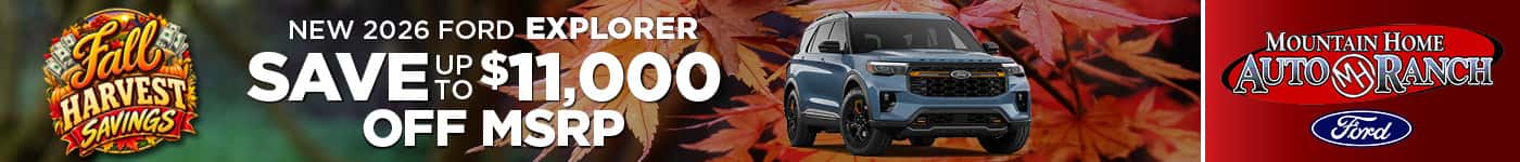 New 2026 Ford Explorer
