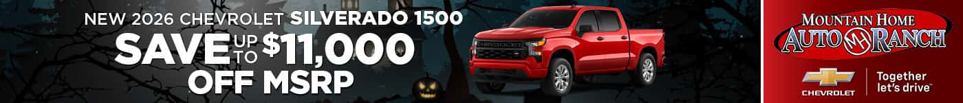 New 2026 Chevrolet Silverado 1500