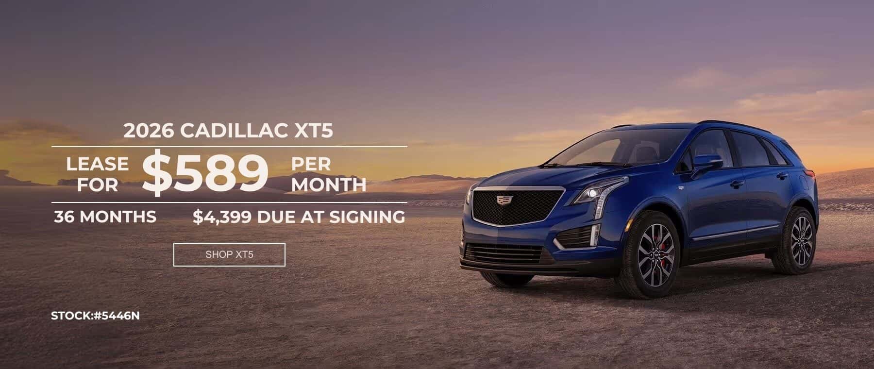 2026 Cadillac XT5