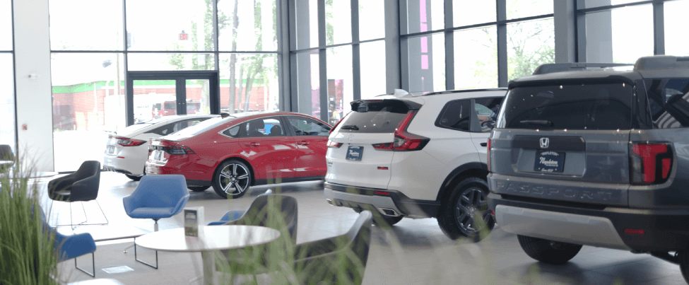 Napleton Honda of Morton Grove showroom