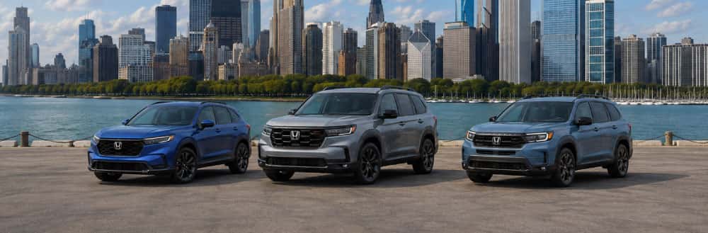 Honda CR-V vs Pilot vs Passport SUV comparison