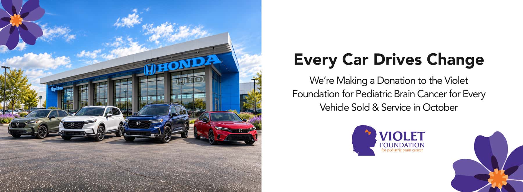 We Support the Violet Foundation