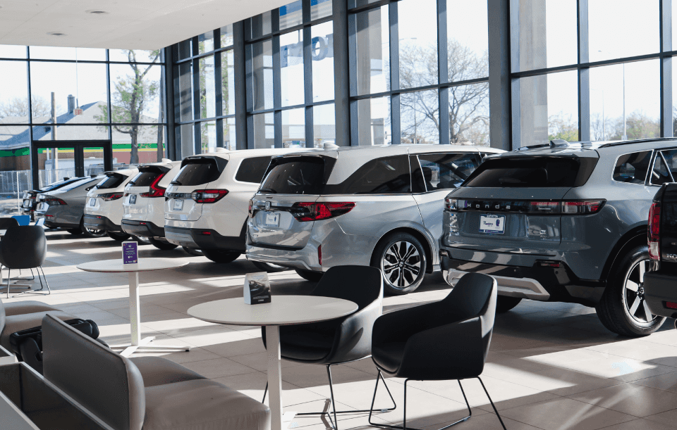 New Honda vehicles at Napleton Honda of Morton Grove