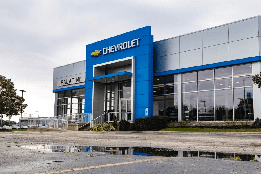 Test drive at Palatine Chevrolet