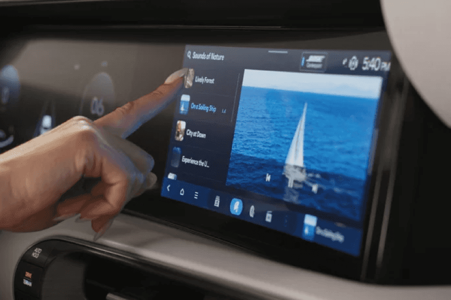 Palisade touchscreen