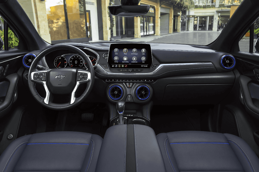 Chevy Blazer interior