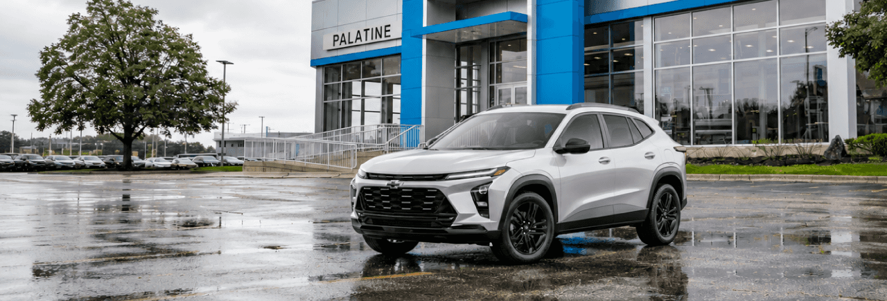 2026 Chevy Trax at Napleton Palatine Chevrolet dealership