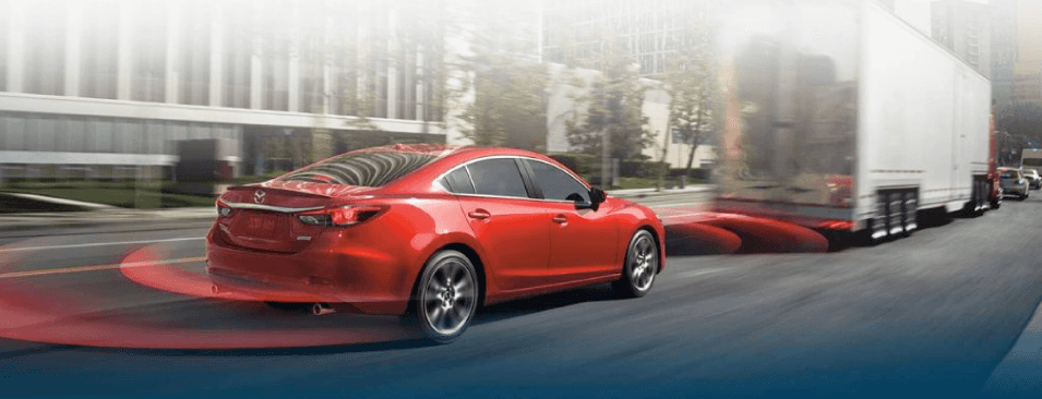 Mazda i-ACTIVSENSE safety technology display