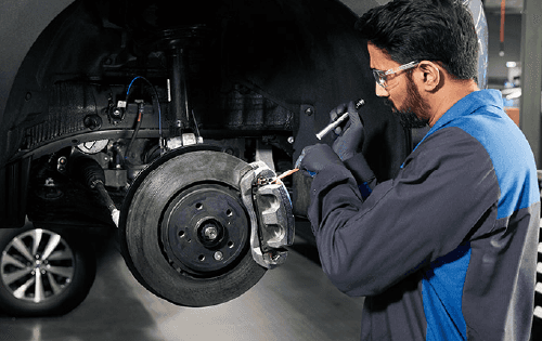 Tire Rotation & Brake Inspection