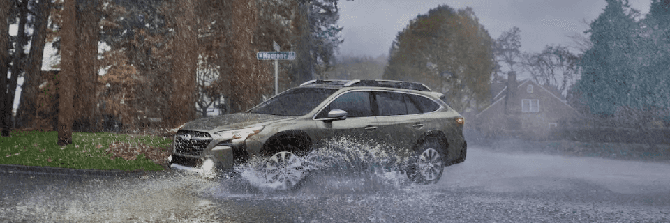 Subaru X-MODE dial showing Snow/Dirt and Deep Snow/Mud modes