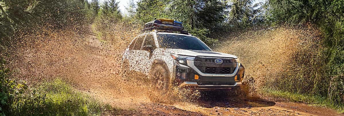 2026 Subaru Forester driving.