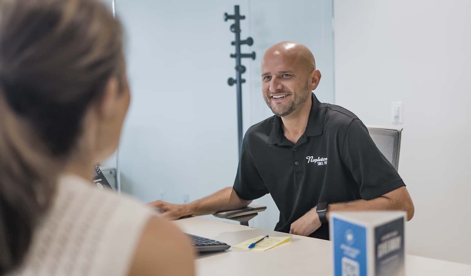 Customer comparing Subaru pricing with the Napleton's Palatine Subaru team