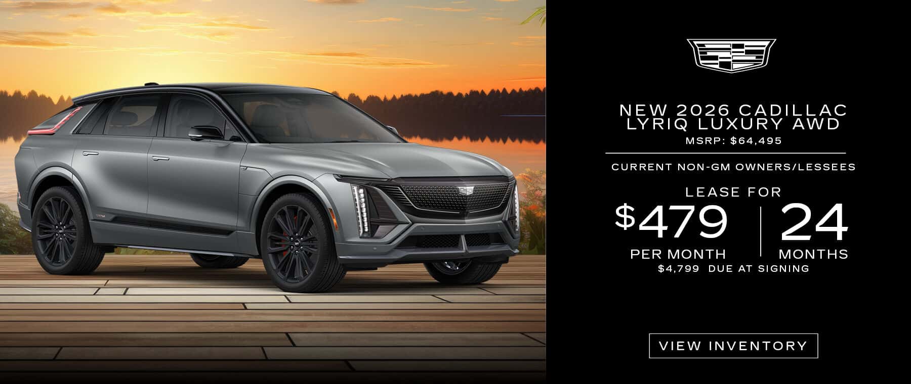 New 2026 Cadillac LYRIQ Luxury AWD