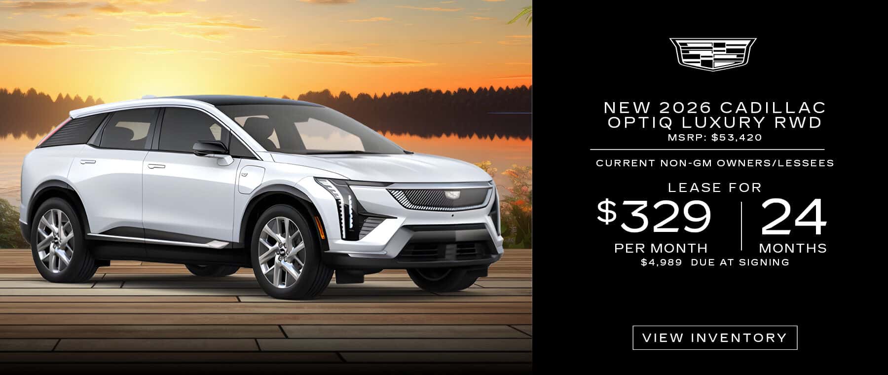 New 2026 Cadillac OPTIQ Luxury RWD