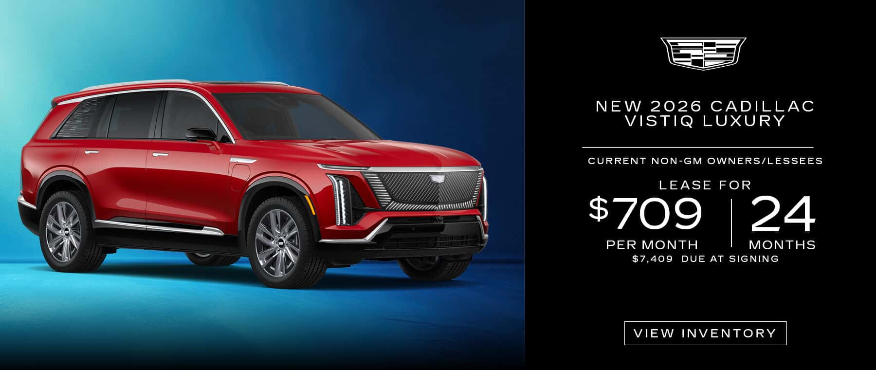 New 2026 Cadillac VISTIQ Luxury