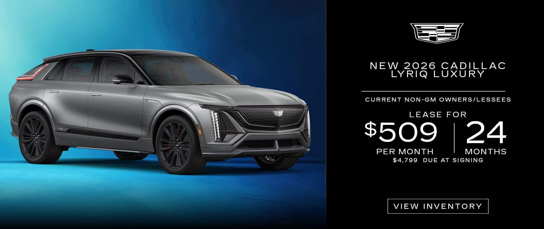 New 2026 Cadillac LYRIQ Luxury