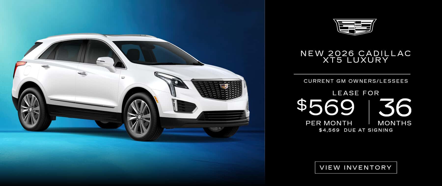 New 2026 Cadillac XT5 Luxury