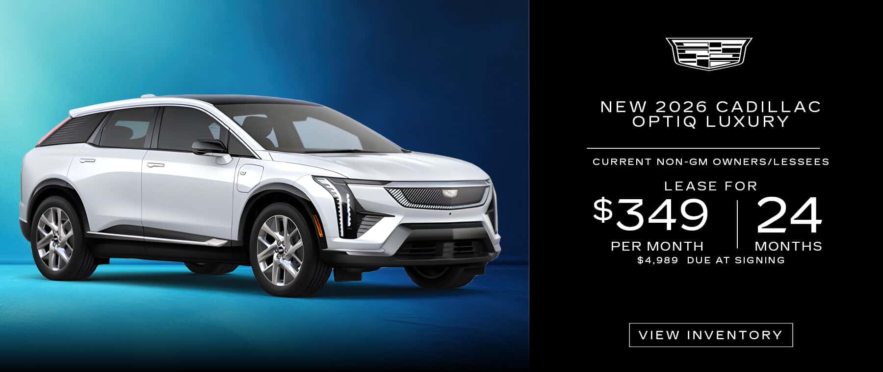 New 2026 Cadillac OPTIQ Luxury