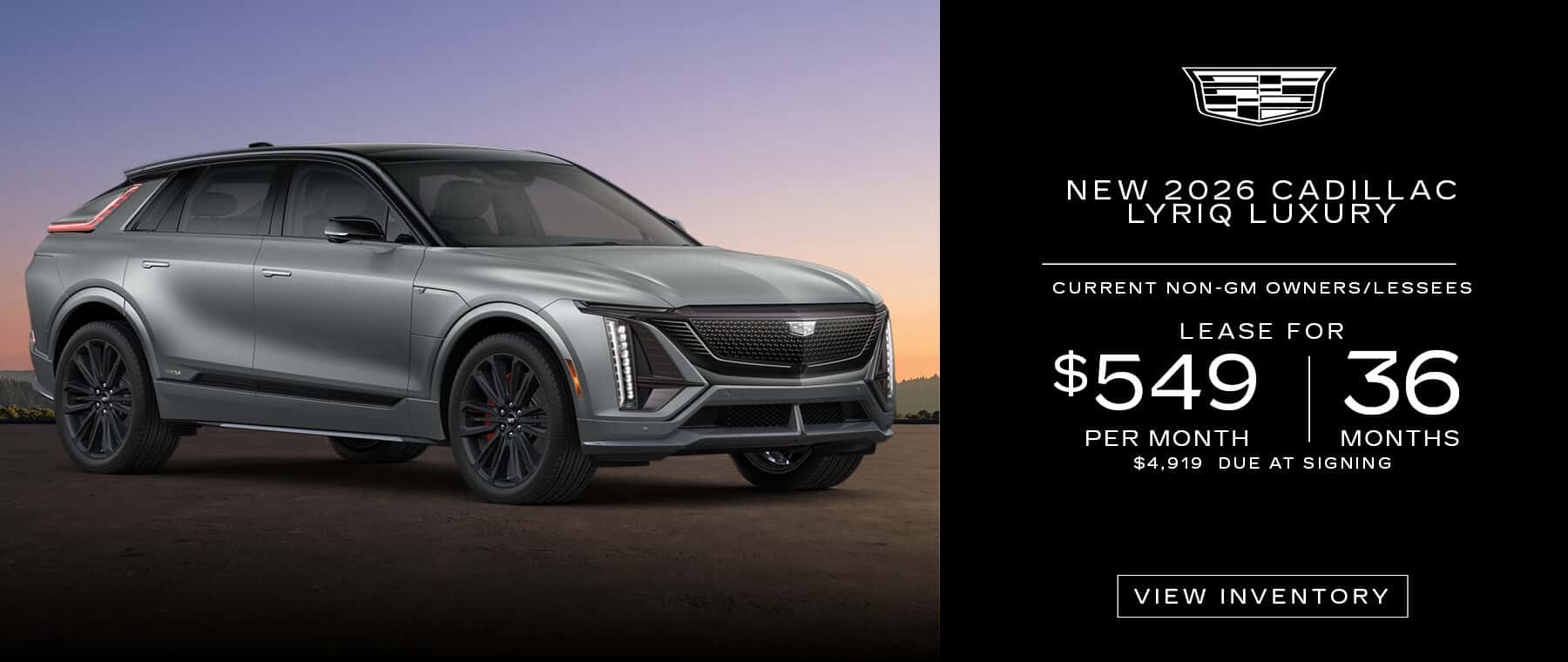 New 2026 Cadillac LYRIQ Luxury