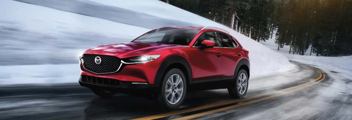 2026 Mazda CX-30 color swatches showing exterior paint options