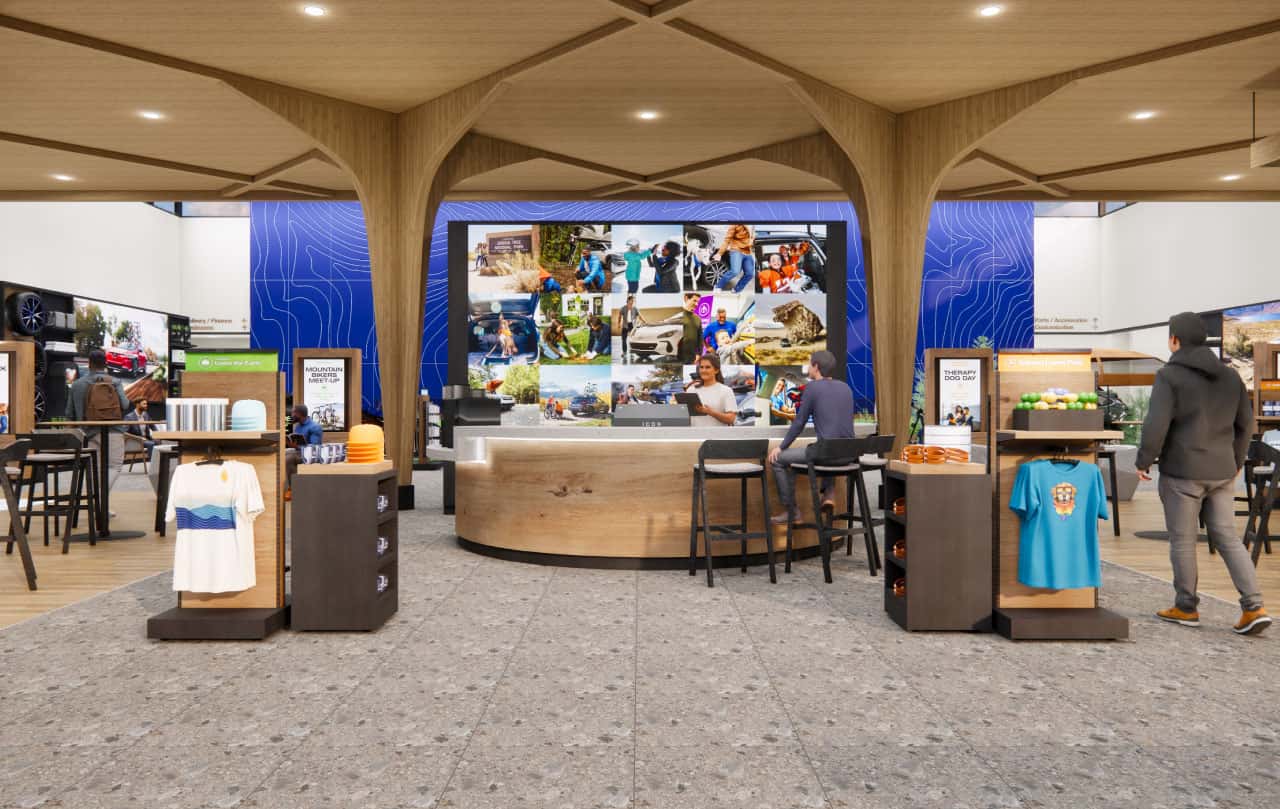 Additional view of the new Napleton's Schaumburg Subaru dealership