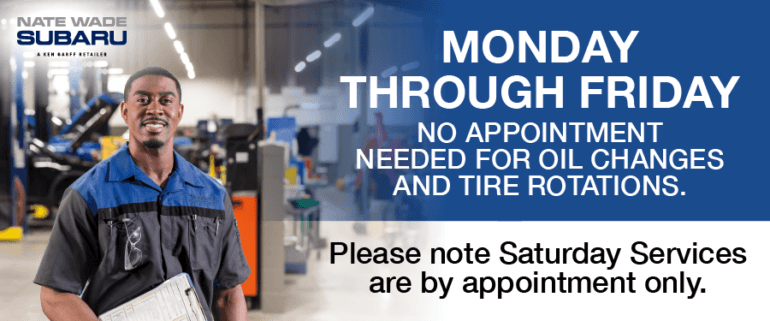 Nate Wade Subaru Service