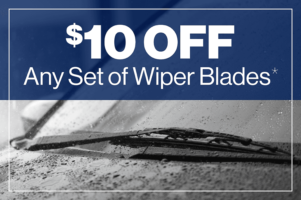 $10.00 off any set of wiper blades