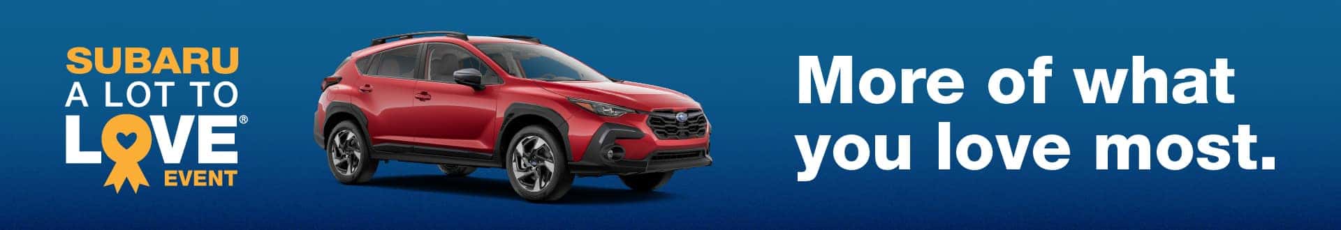 Subaru A Lot to Love Event