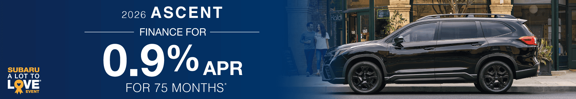 2026 Subaru Crosstrek: Lease for $283/month for 36 months*