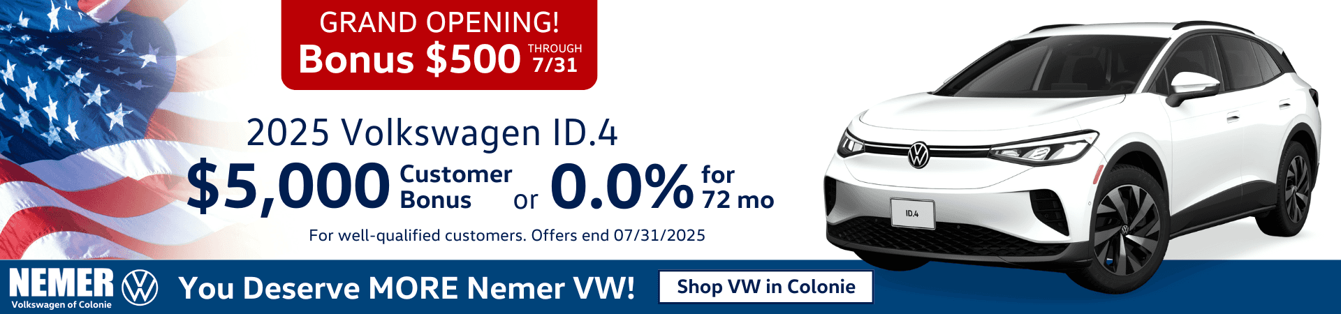 Nemer-VW-Colonie-Grand-Opening-ID4-Special