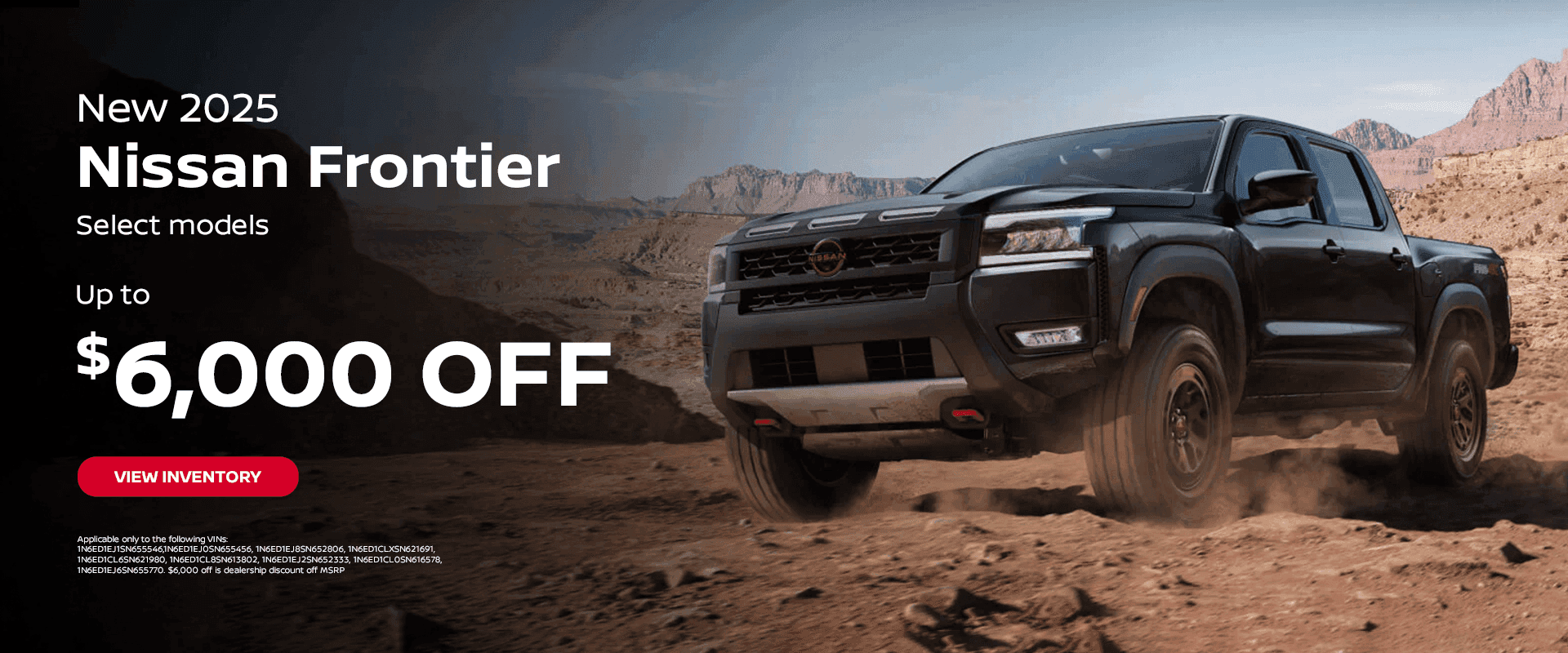 2025 Nissan Frontier
