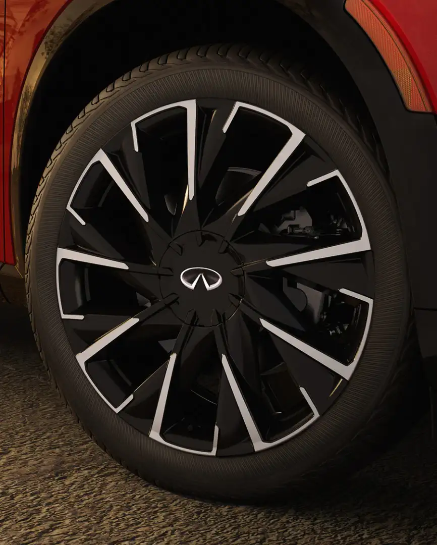 QX65 Wheel Detail