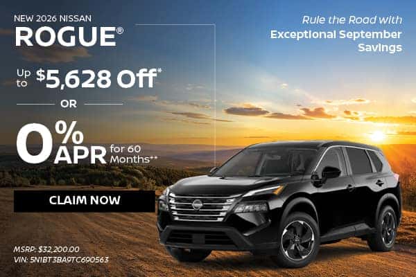 New 2026 Nissan Rogue SV