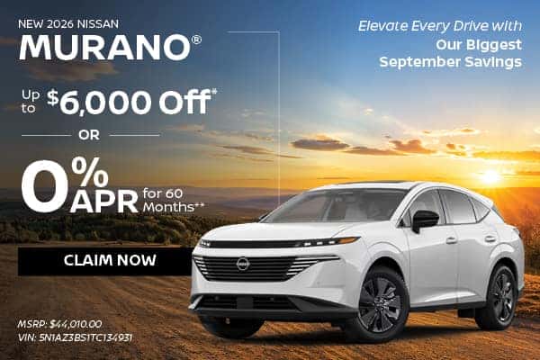 New 2026 Nissan Murano