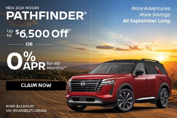 New 2026 Nissan Pathfinder