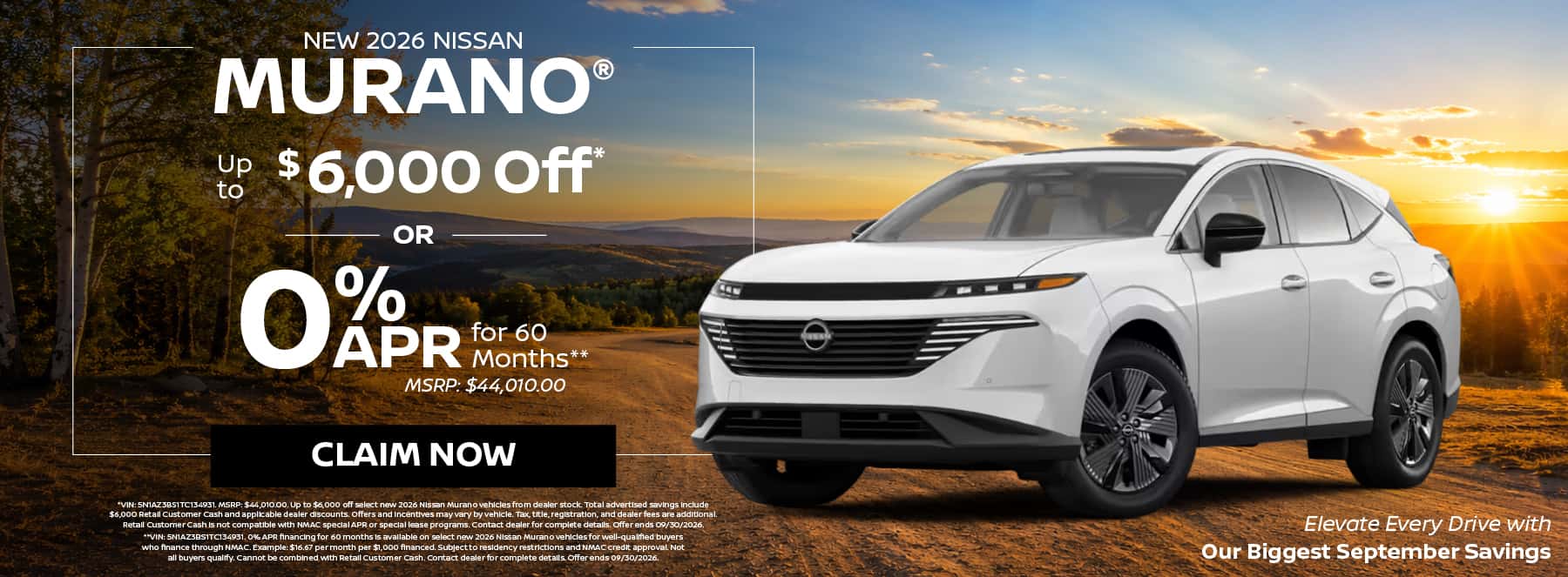 New 2026 Nissan Murano®