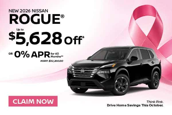 New 2026 Nissan Rogue SV