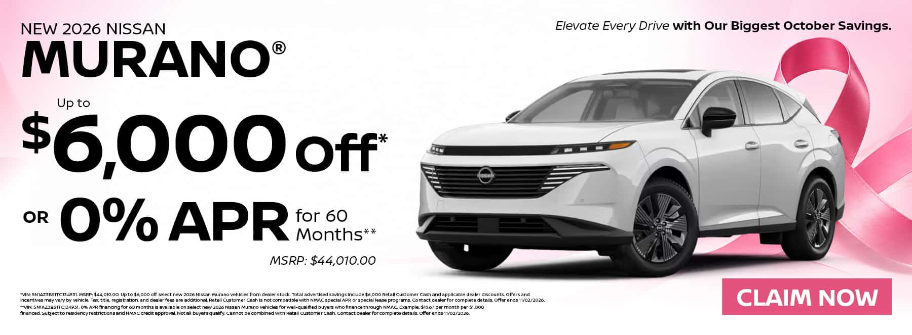 New 2026 Nissan Murano®