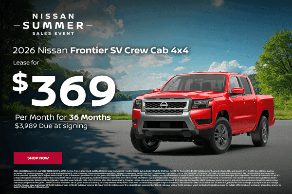2026 Nissan Frontier SV Crew Cab 4x4 