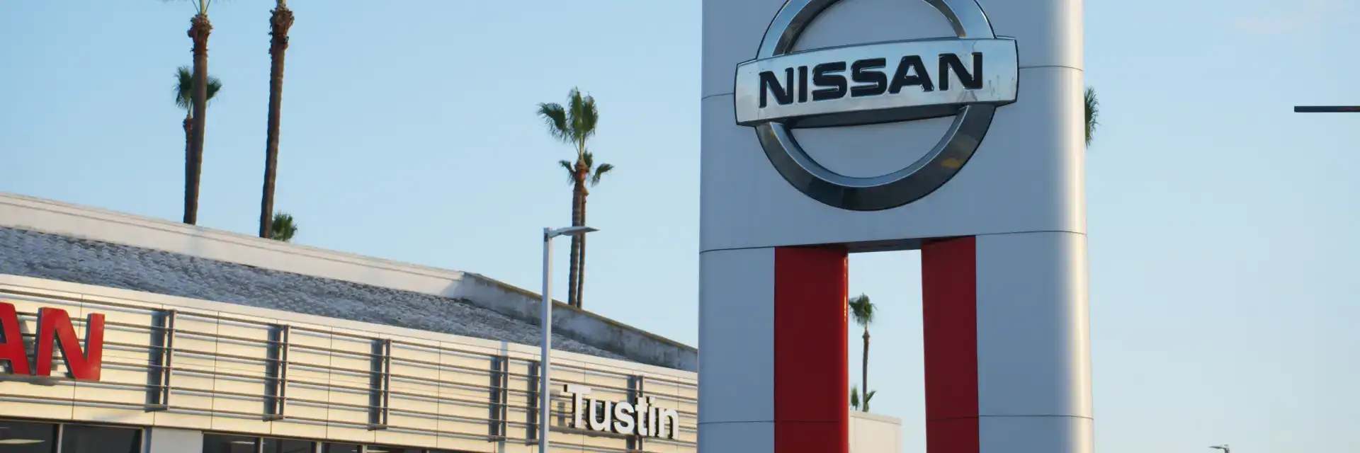 Nissan and Tustin Sign