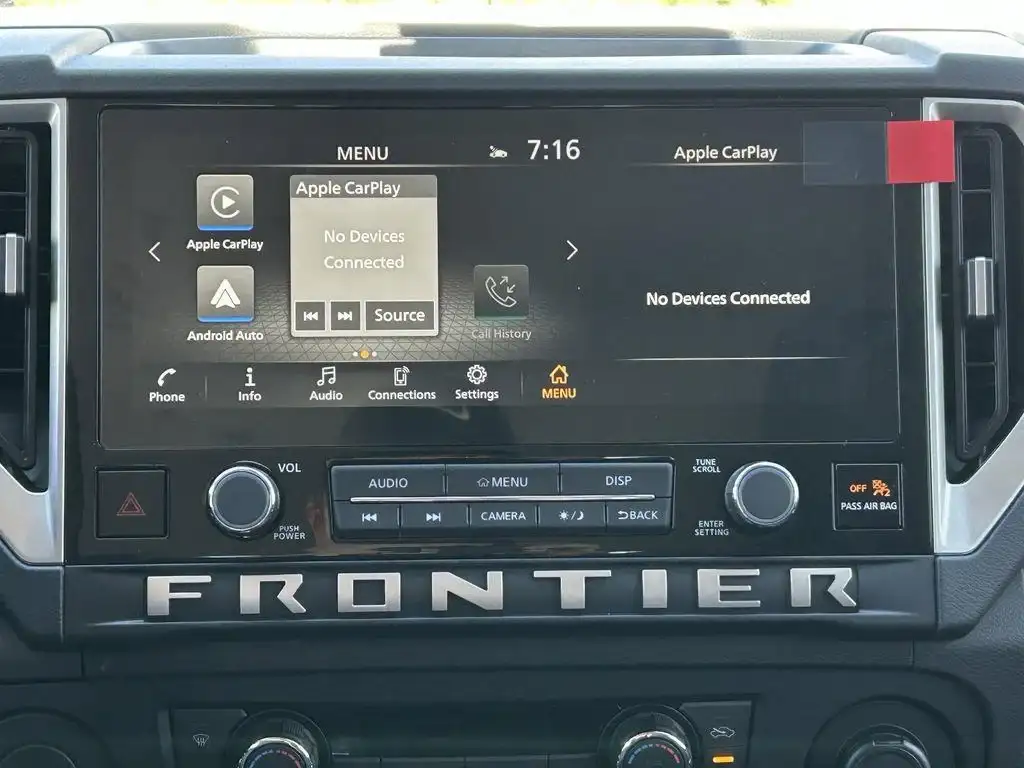 2026 Frontier dash