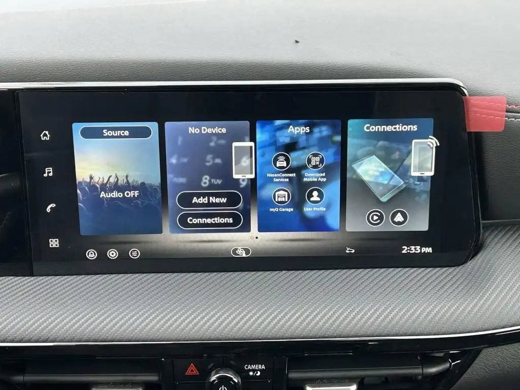 2026 Nissan Kicks dash