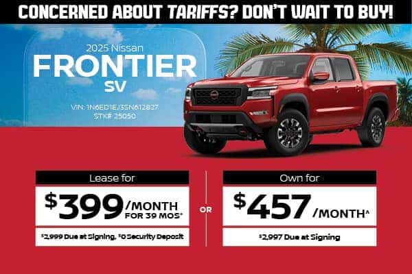 2025 Nissan Frontier SV 